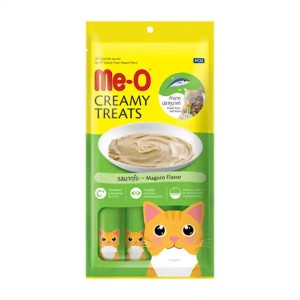 Me-O Mavi Yüzgeçli Orkinos Sıvı Kedi Ödül Maması 4*15 Gr