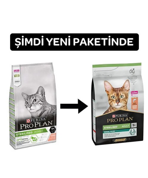 Pro Plan Sterilised Somonlu Kısırlaştırılmış Yetişkin Kedi Maması 10 kg